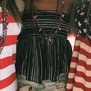 Free People Strapless Top